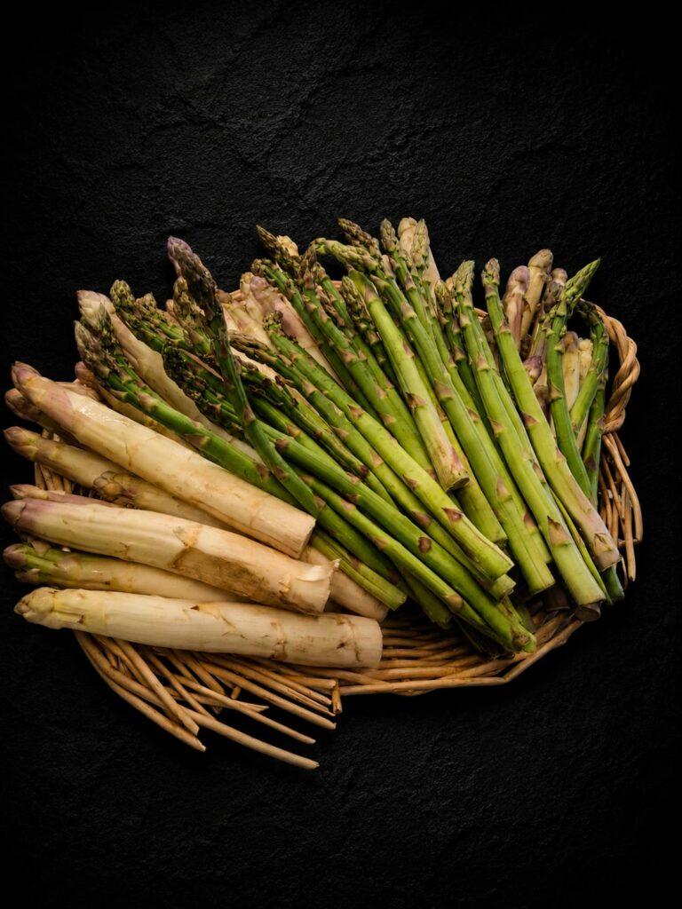 Asperges vertes et blanches de la Drome